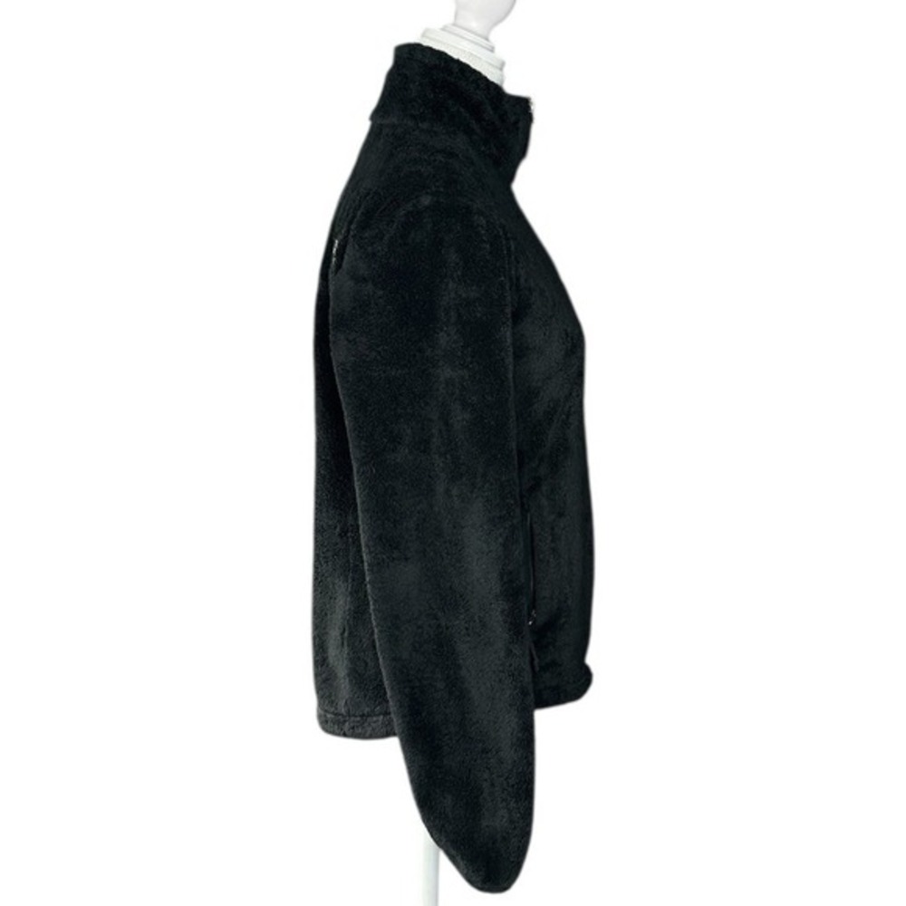 The North Face Osito 2‎ Black Full Zip High Pile Fleece Jacket Womens Small C782 - Picture 3 of 16